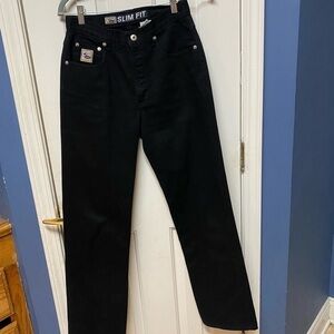 Cruel Girl ~ women Hugh waist slim fit black size 7  jeans